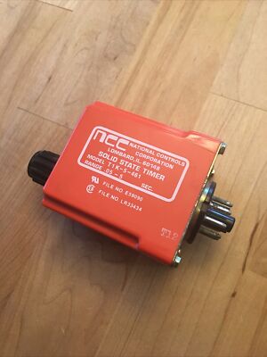 NCC Solid State Timer On-Delay Relay T1K-5-461 (.05-5 sec) 120VAC Tested