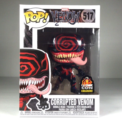 Funko POP Corrupted Venom #517 LA Comic Con exclusivo Marvel Venom abovedado