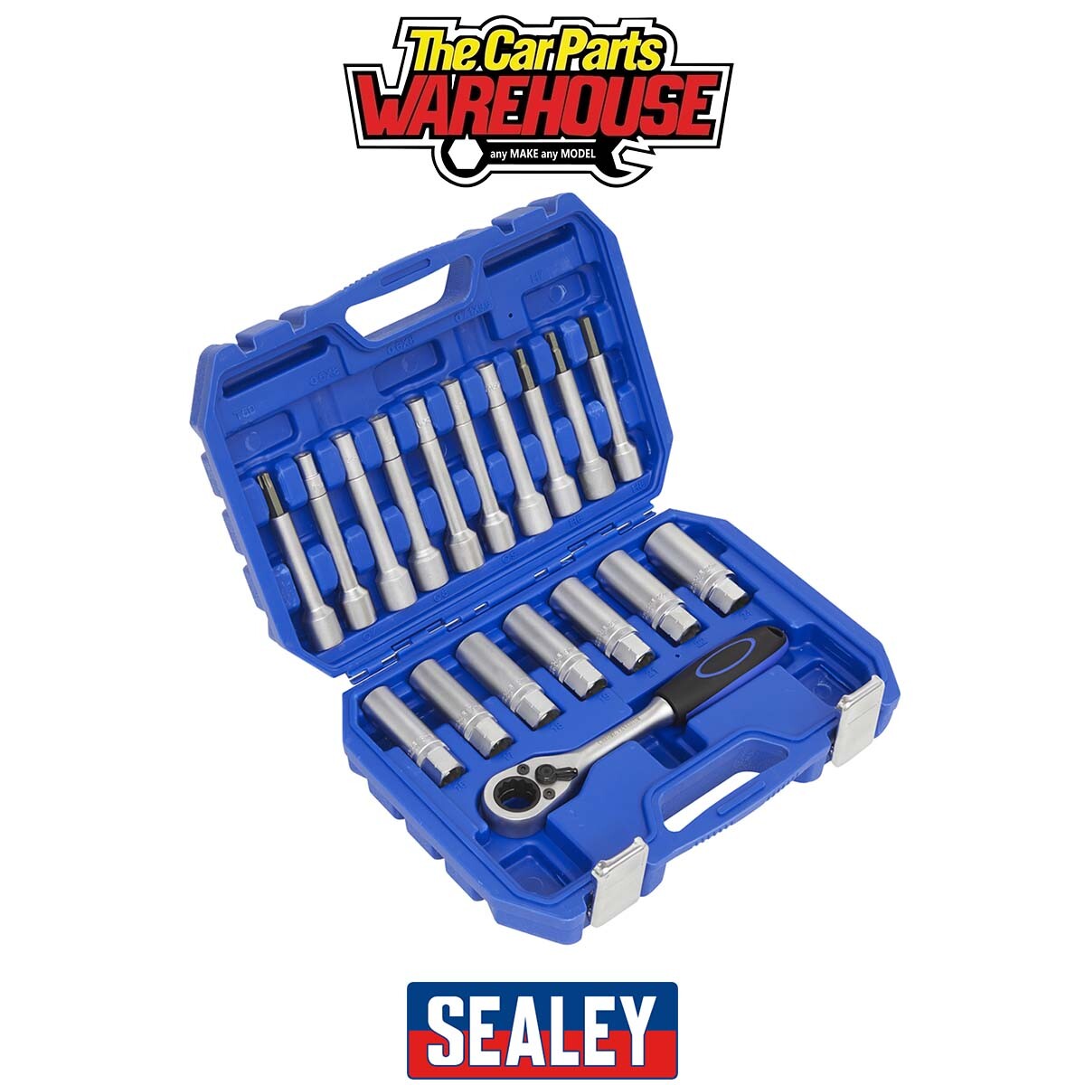 Sealey VS0331 Shock Absorber Strut Nut Kit 18pc