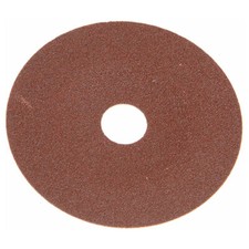 Image of Faithfull FAIAD178120 Fibre Backed Sanding Discs 178 x 22mm 120G (Pack 25)