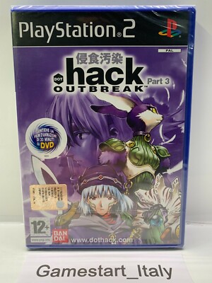 HACK OUTBREAK PART 3 - SONY PS2 PLAYSTATION 2 - NEW SEALED - NEW PAL RARE