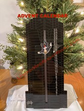 Hans Gruber Falling From Nakatomi Plaza Advent Calendar Full Color Black Edition