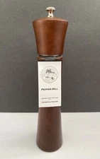 Pepper Mill Grinder by CHEF SPECIALTIES ~ 11” MCM Danish Style ~ New