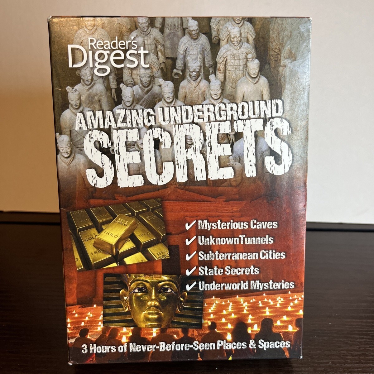 (未使用･未開封品)Amazing Underground Secrets [DVD] Readers Digest Amazing Underground Secrets DVD 3 Disc Set