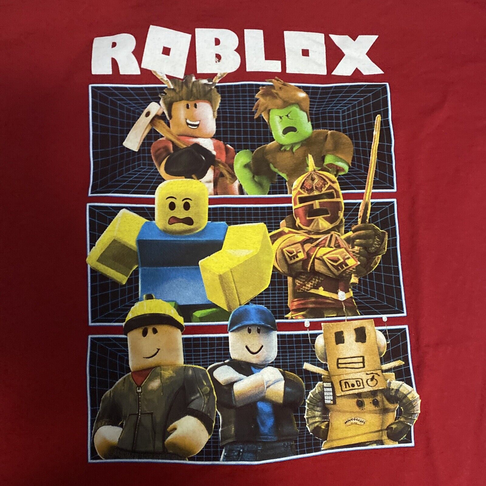 Roblox Kids T Shirt Unisex Girls/Boys Short Sleeved Clothes Tee Top - Size  3 -10