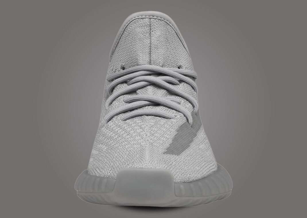 Adidas US 13.5 Men's  Steel Grey Boost Knit Streetwear Yeezy 350 V2   IF3219 New thumbnail 14