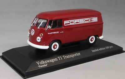 Minichamps Volkswagen VW T1 Transporter in Porsche Livery 1963