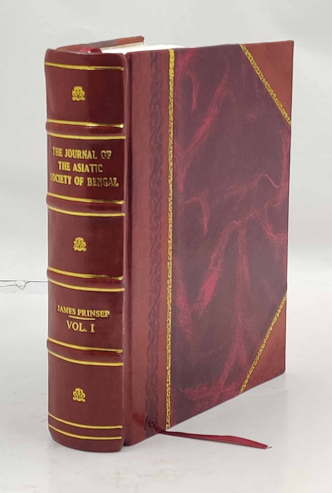 Asiatic Society of Bengal Journal Vol 1 1832 Leather Bound Edition-image
