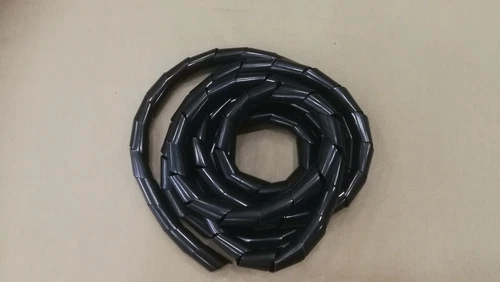Kabelspirale Spiralband Kabelschlauch Kabelschutz 18-100mm schwarz 4 meter