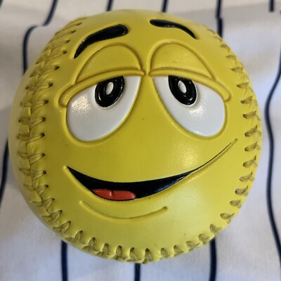 Ballon De Baseball Promo M&M's – MLB, Bleu, Souvenir M&M Mars 2007