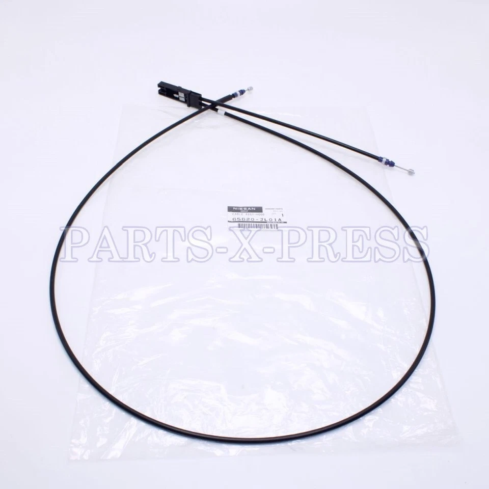 OEM GENUINO NISSAN INFINITI G37 CAPÓ PESTILLO LIBERACIÓN CABLE CONJUNTO 65620-JL01A Foto 2 de 4