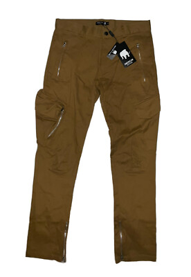 新品　BRIEFING STITCH CARGO JOGGER PANTS S American Stitch Men's s Cargo Puff Jogger Pants Size Small Brown