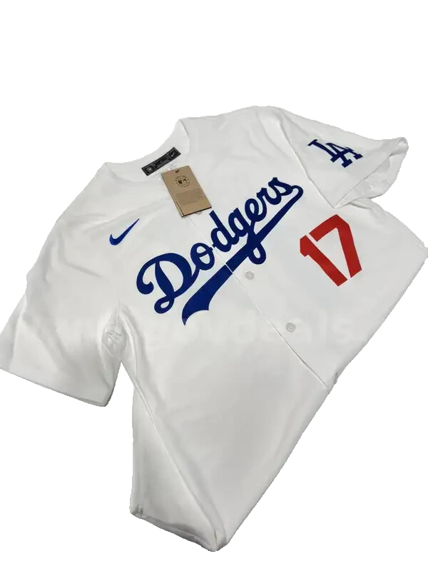 NIKE Dodgers  Jersey #17 XL ホワイト Nike Men's Los Angeles Dodgers Shohei Ohtani #17 White Jersey Size