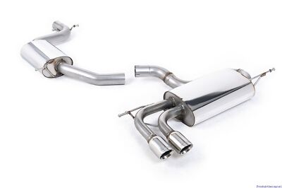 Milltek Auspuffanlage 70mm GT80 Polished VW Scirocco III (Typ 13) 2.0 200/210PS