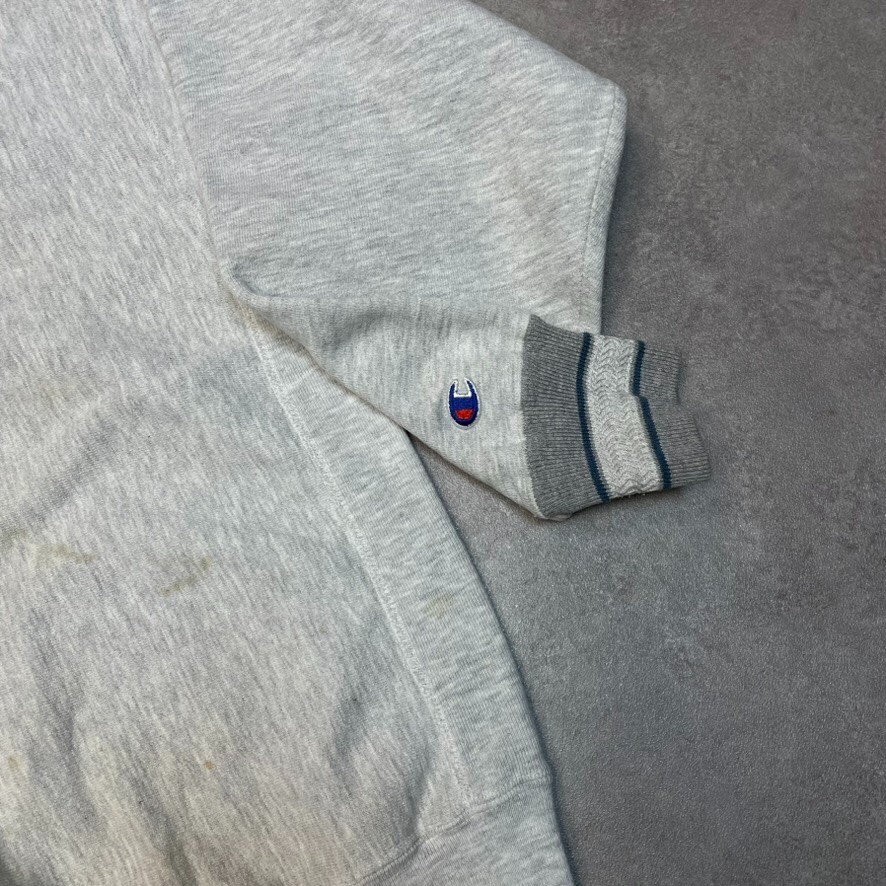 Champion Sweatshirt Mens Large Y2K Reverse Weave Made In USA Jumper, Grey image 5