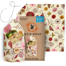 Reusable Beeswax Food Wraps Made in the USA, Eco Friendly Beeswax Wraps for Food