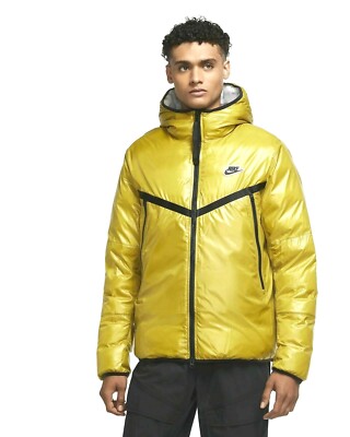 Nike Synthetic-Fill Windruner Jacket CZ1508 377 Tent/Black-White New Mens SZ XL 