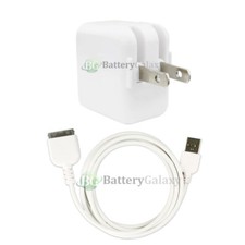 RAPID Battery Home Wall Charger USB Cable for Tablet