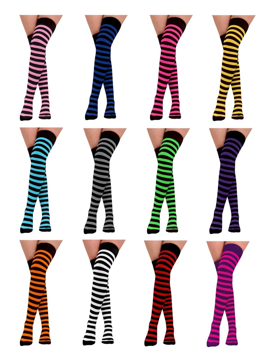 Socks Pack 12 Paia Calzini Bambini 12 Paia Cotone - Righe Colorate - 4