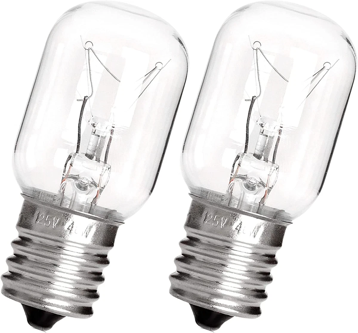 Microwave Light Bulb for Whirlpool GE 125V 40W Microwave Light