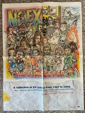 NOFX Longest EP promo poster Lagwagon Propagandhi MxPx Rancid punk Fat Wreck