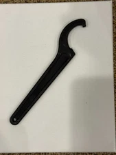 Utoolmart C Hook Spanner Wrench Collet Chuck for 55-62mm Round Nut 1pcs, Black