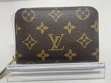 Louis Vuitton Monogram Zippy Zip Around Wallet Coin Purse Brown