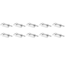 Chiusura a molla (2,95") 10 pezzi, perno di bloccaggio in ferro destrorso blocco caricato