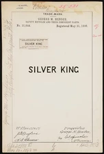 George M. Hendee Silver King brand Safety Bicycles Their Component Parts
