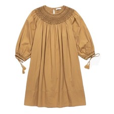 Doen Theda Wheat Gold Mini Dress Size XS