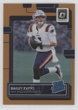 2022 Panini Donruss Optic Rated Rookie Orange Prizm /199 Bailey Zappe #229 06g0