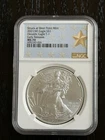 2021 (W) SILVER HERALDIC EAGLE T-1 NGC MS70 EARLY RELEASES STRUCK AT WEST POINT