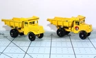 Matchbox #06 Lesney 2 Euclid Dump Trucks Made in England Diecast Great!