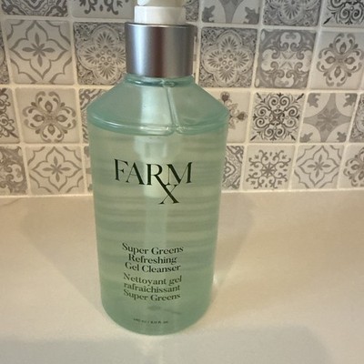 Avon Farm X Super Greens Refreshing Gel Cleanser 8.11 oz.
