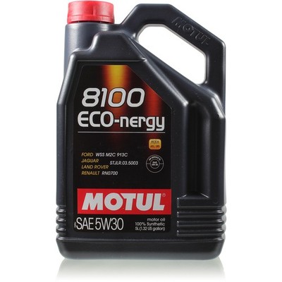 5 Liter Motul 8100 Eco-nergy 5W30 Motoröl für Ford Jaguar Land Rover Renault