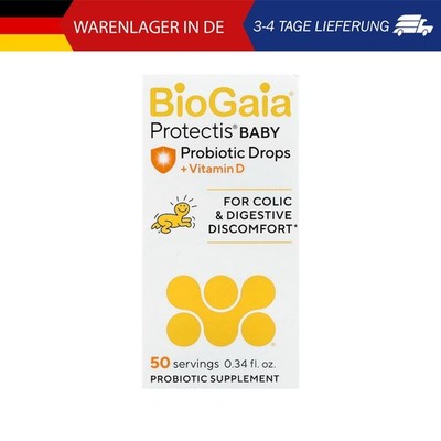 BioGaia, Protectis  Baby, Probiotic Drops with Vitamin D, probiotische Tropfen m