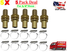 1/2 Garden Brass Mender End Repair Kit Hose C...