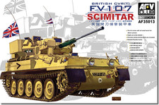 AFV Club 35013 CVR(T) FV107 Scimitar 1:35 Plastic Model Kit