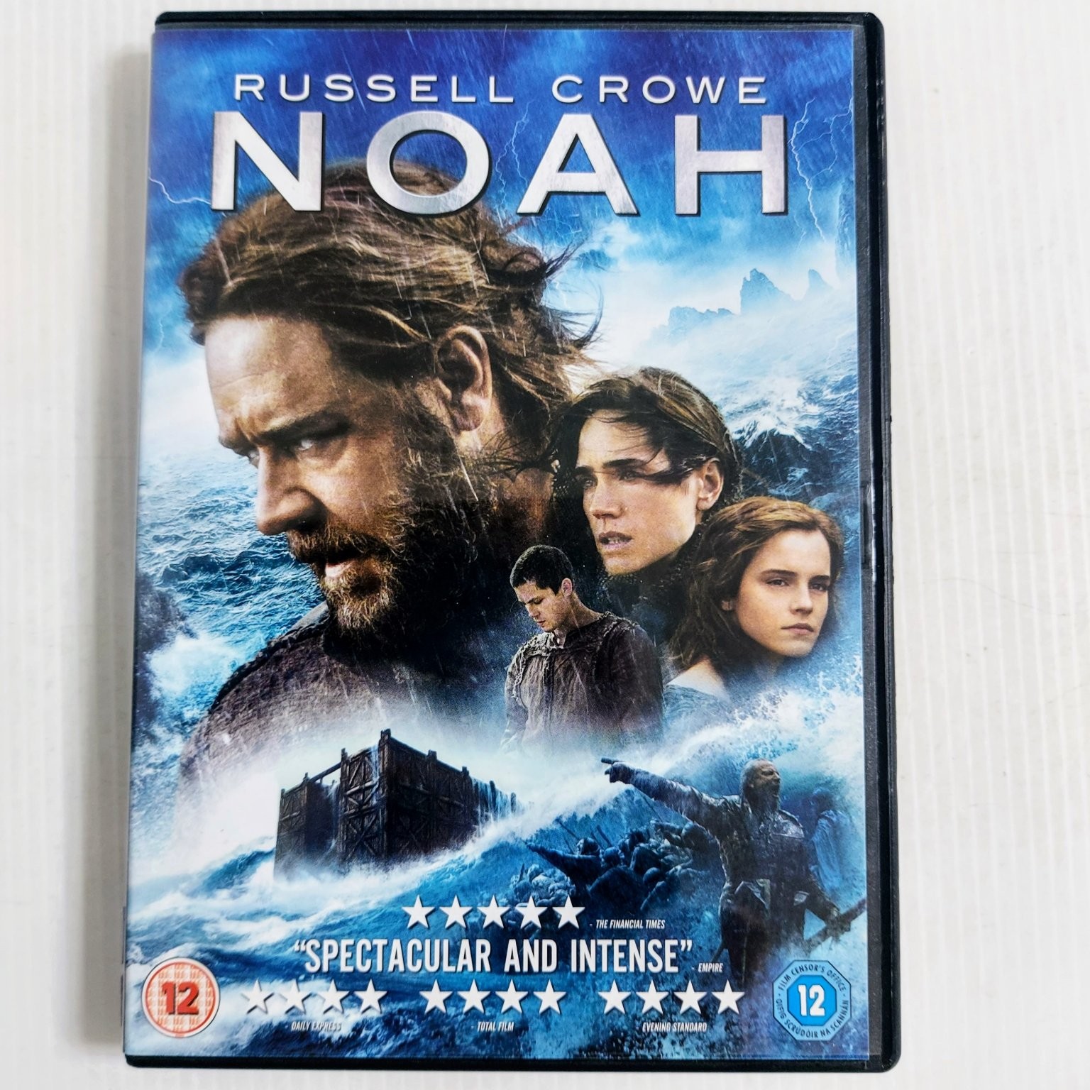 Noah DVD 2014 Russell Crowe, Emma Watson, Darren Aronofsky Epic Drama Film