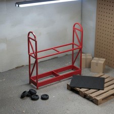 1:64 Tire Rack Space-Saving Mini Tire Rack Detailing Accessory