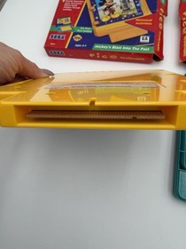 Set of 2 Sega Pico Game Cartridges 1994 Mickey and Pooh Disney  In Boxes