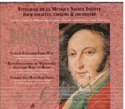 Various Artists - Rossini: Integrale de la Musique Sacree Inedite CD