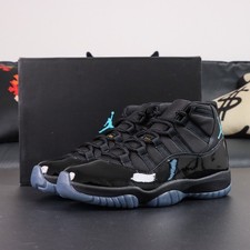 Jordan 11 Retro "GAMMA" Blue High Top Men's Basketball Shoes CT8012-047
