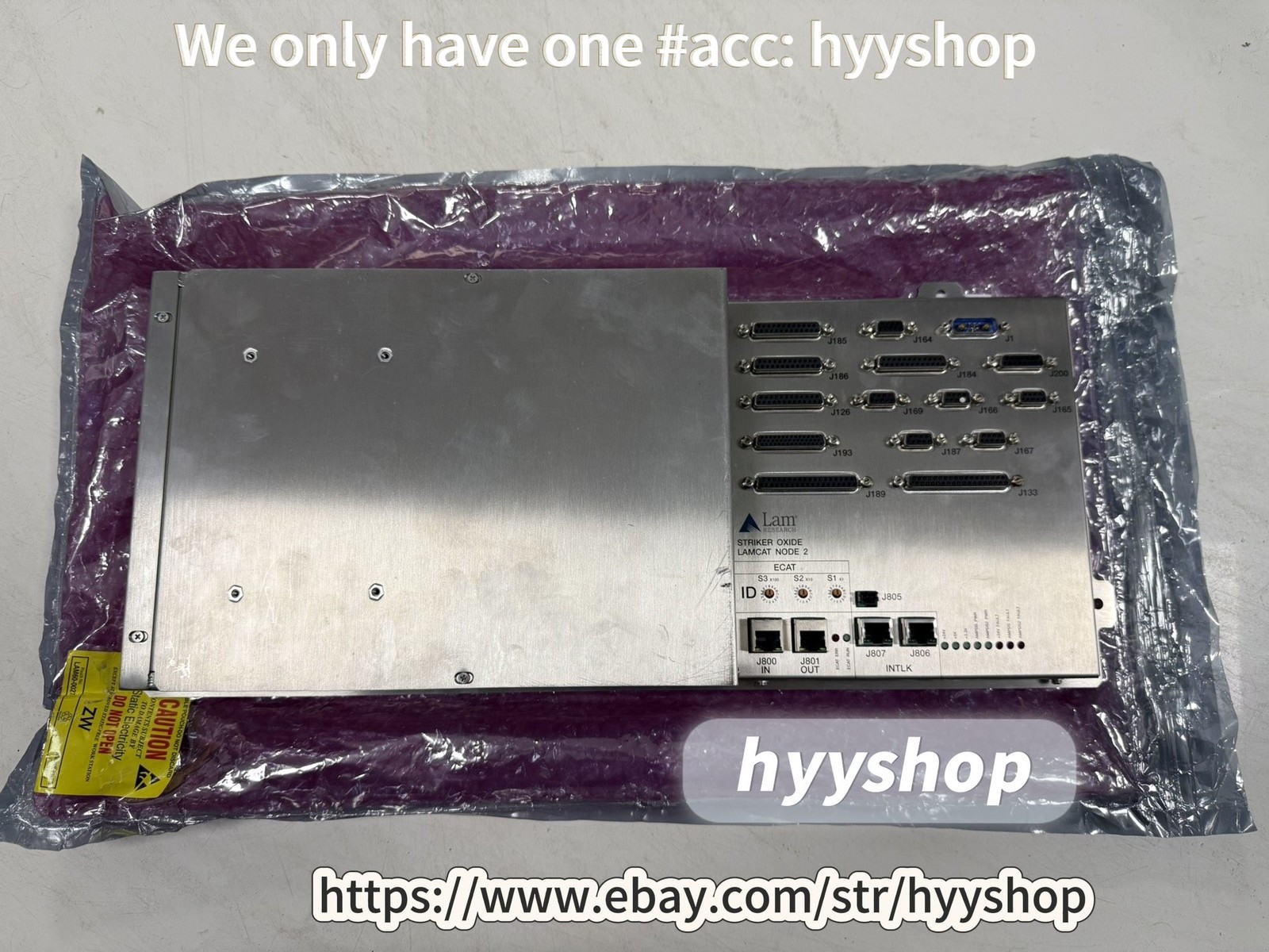 1PCS Lam Research Striker Oxide Controller, Model 853-12000-004 /hyy