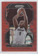 2022 Panini Prizm WNBA Ruby Wave Prizm Megan Walker #120 0c2