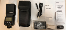 Godox V860II-S TTL Flash for Sony w/, Pouch  Screen Protector Mint Cond