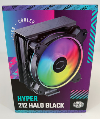 Cooler Master Hyper 212 Halo Black - 120mm CPU Fan with Heatsink LGA1700 AM4 AM5