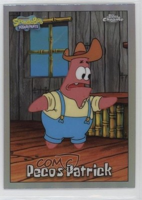 2025 Topps Chrome Spongebob 25th Refractor Pecos Patrick #55 0y8x