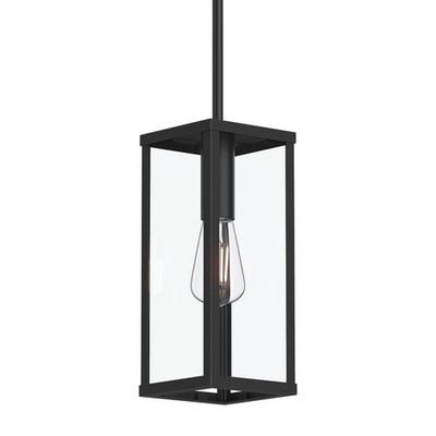 Progress Lighting P550146 Ryle 5.5''W Outdoor Mini Pendant - Black