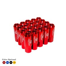 CNSpeed 20x 60mm Racing Wheel Nut Set Lightweight M14x1.5 Red Black Gold